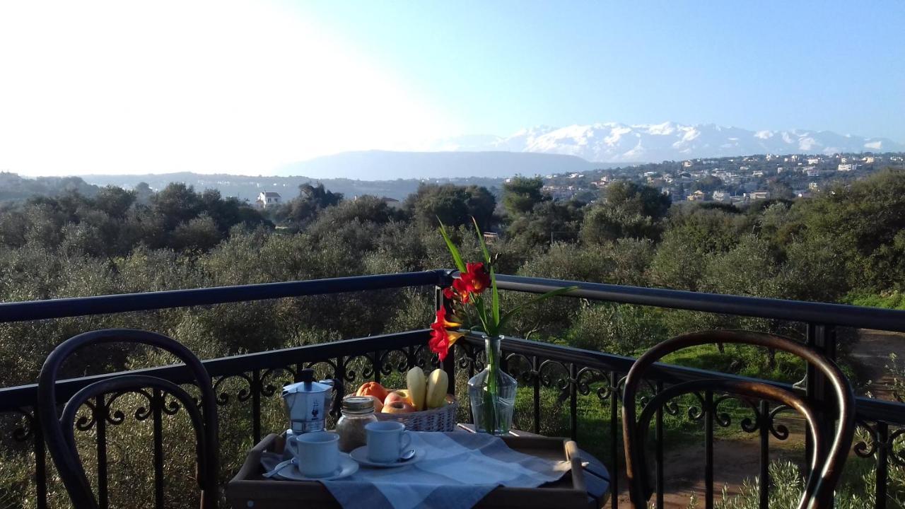 Manolo S Olive Farm, Apartment With Seaview Hriszí Aktí Haniá Kültér fotó